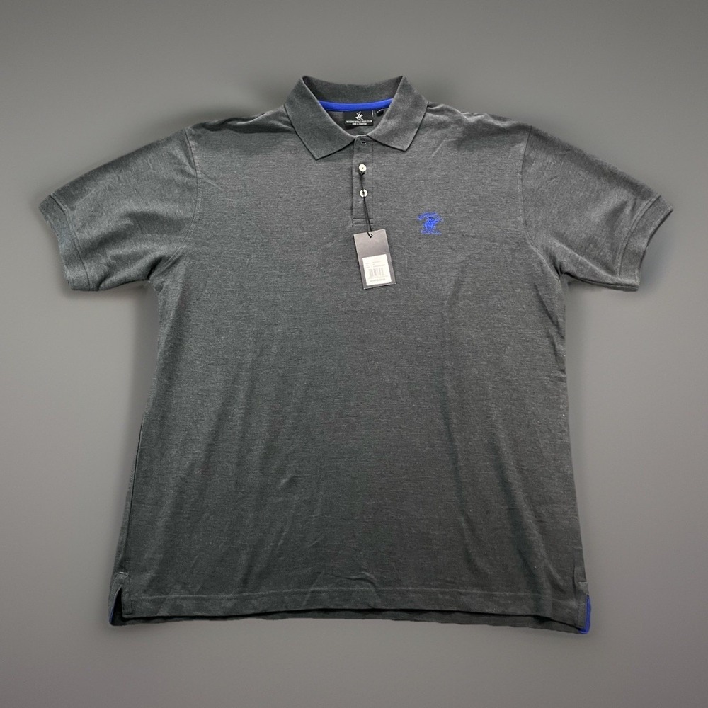 Mens New Beverly Hills Polo Club Polo Shirt Size XL